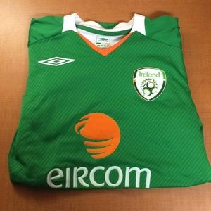 Long sleeve Ireland Soccer Jersey